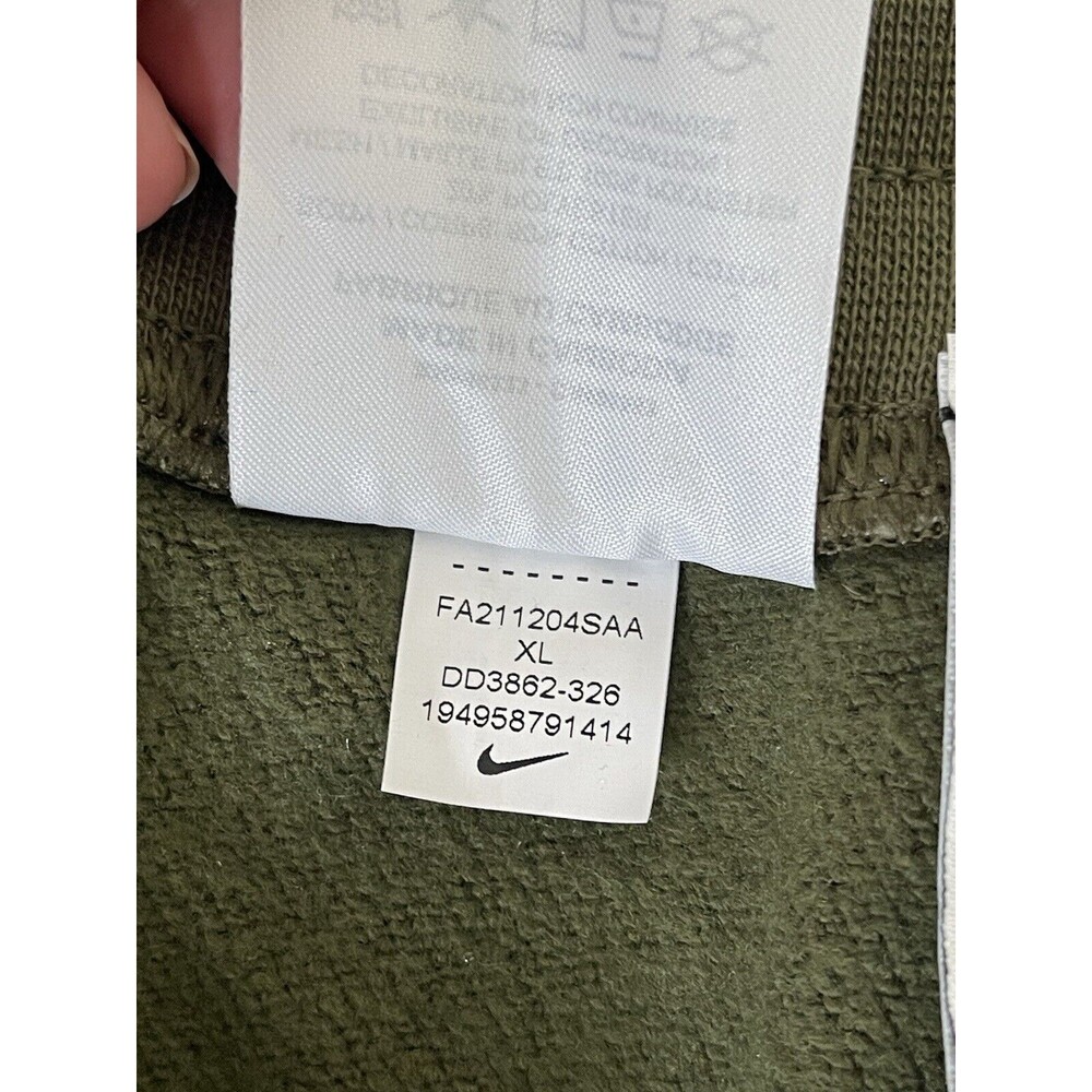 Nike Serena Williams Design Crew Women’s Fleece Tennis Pants DD3862-326 Green XL - Picture 6 of 11